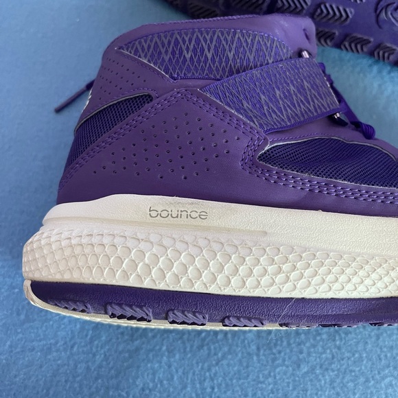 Adidas Rose 773 Bounce Size 17 Purple F37116 - Picture 9 of 9